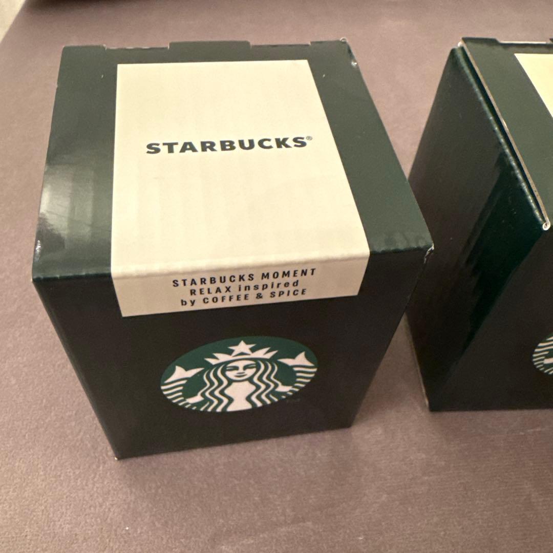 バラ売り可能‼︎Starbucks モーメントキャンドル 3個セット