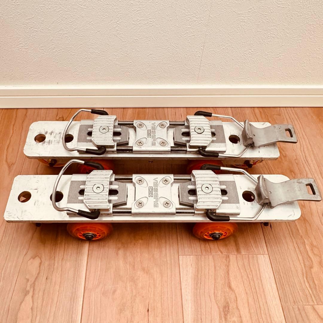 インライン ローラー スキー 練習 トレーニング ツイン　シングル 6連 オフ