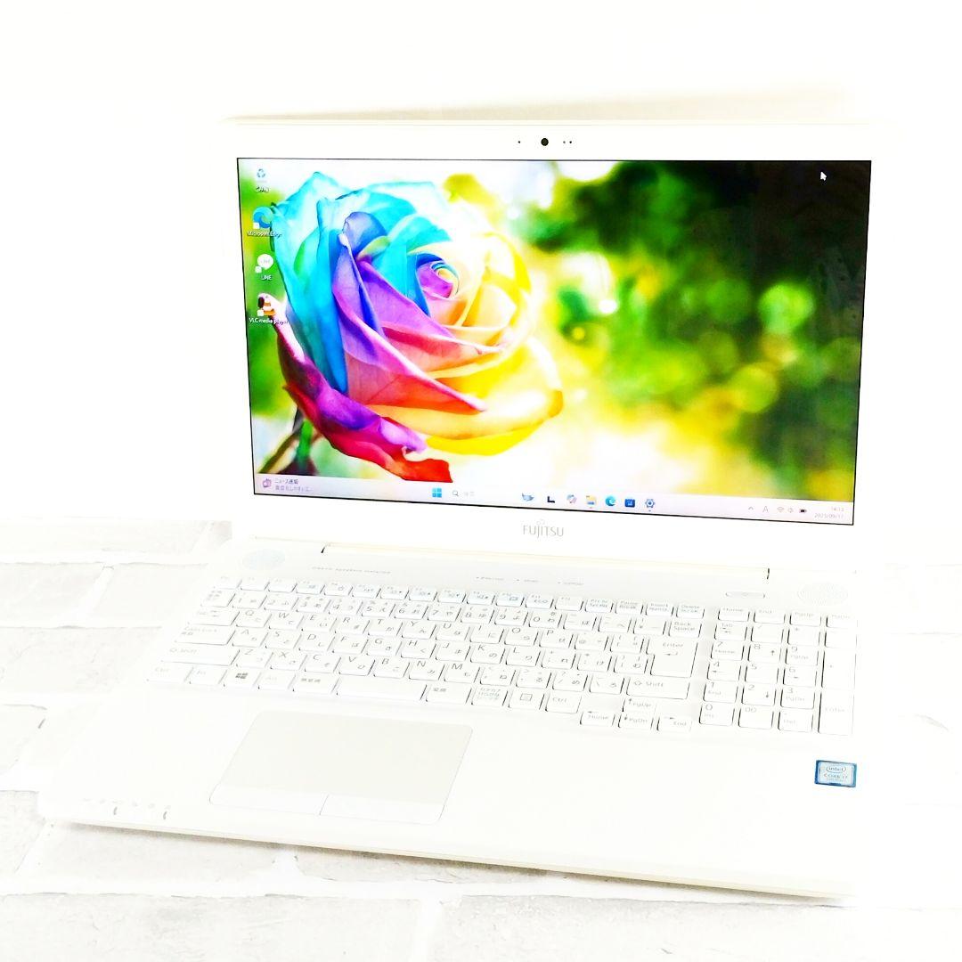 たっぷり1TB✨Corei7 Windows11 ノートパソコン カメラ付き