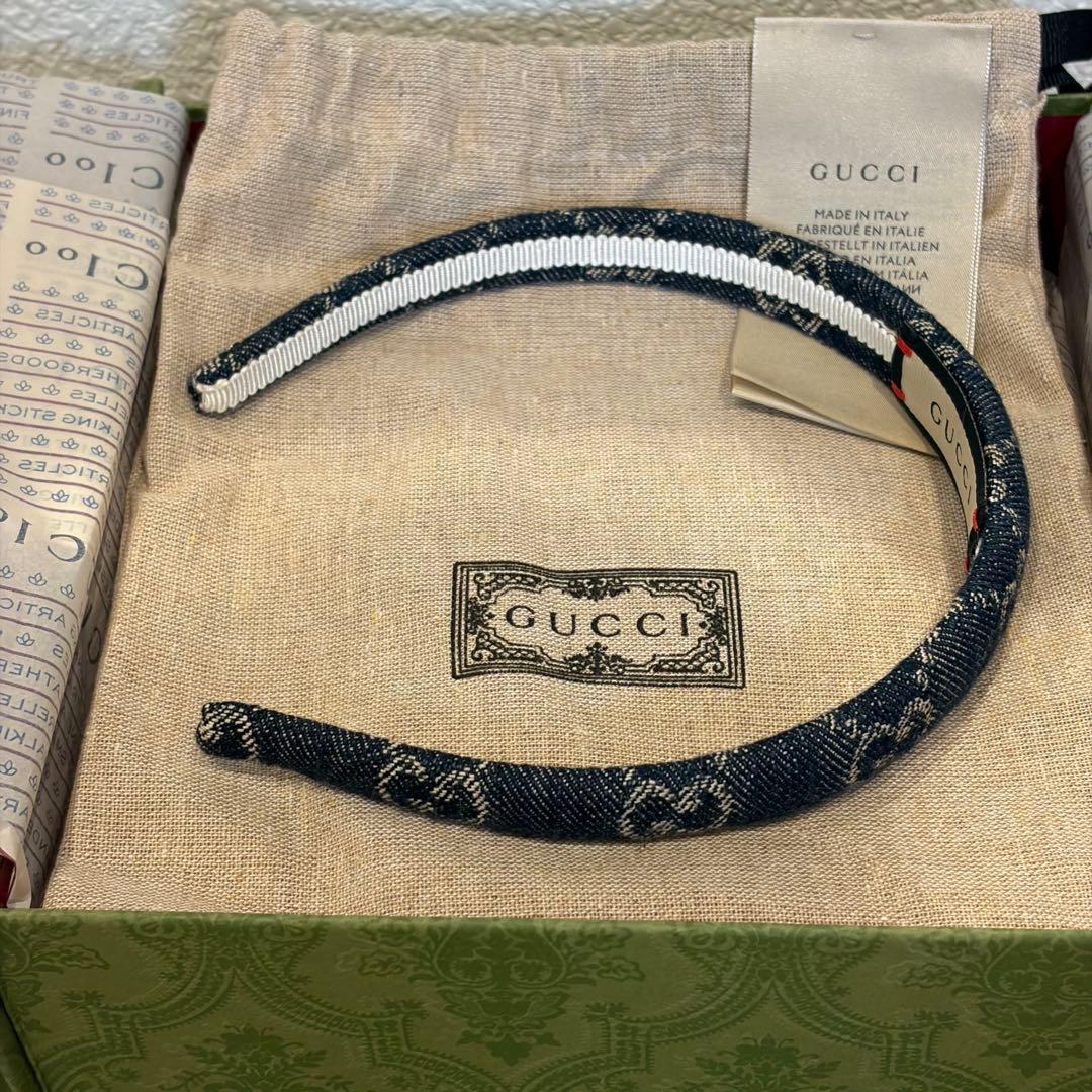 【超美品】GUCCI ヘアバンド　未使用に近い