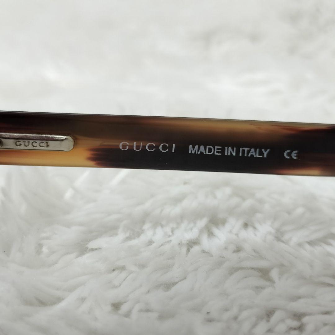 GUCCI デミブラウン サングラス　オーバル 135 GG2415/S