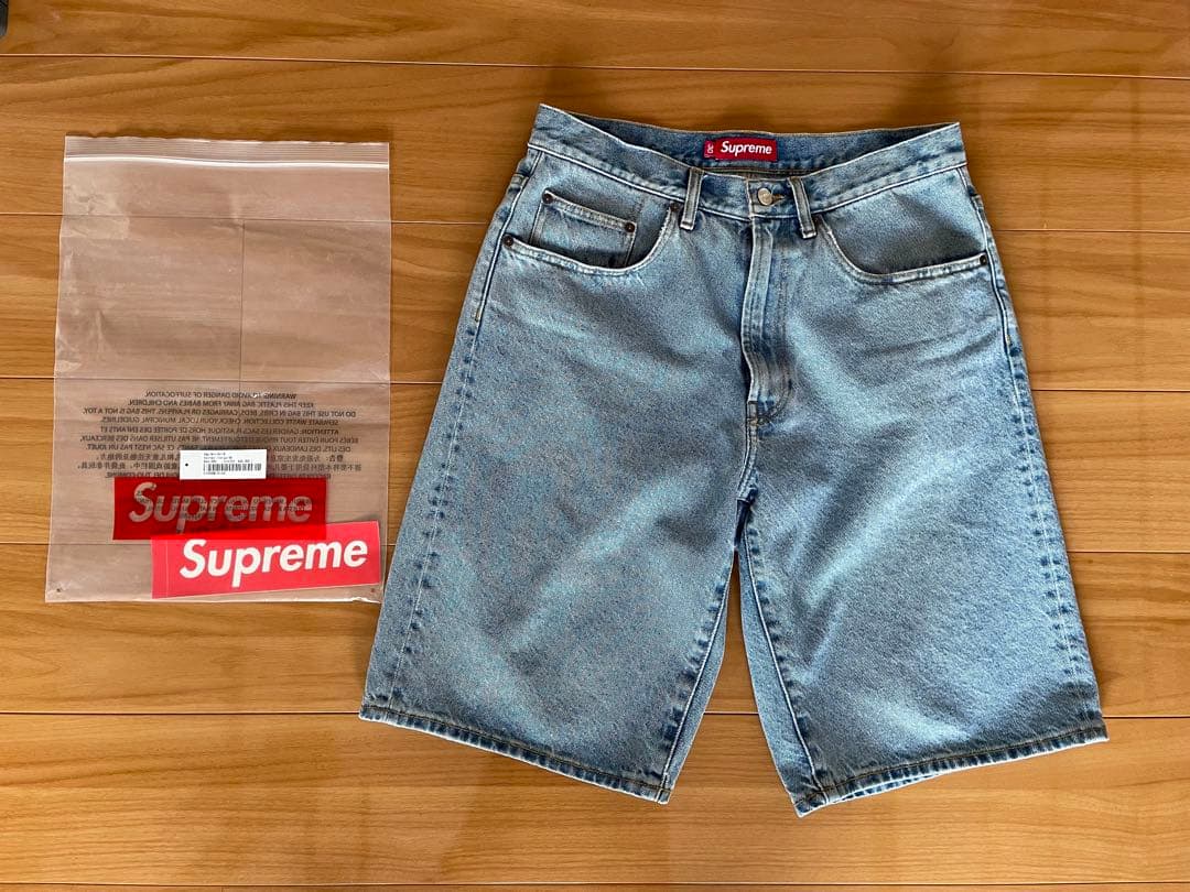 パンツ SUPREME 25 S/S Baggy denim short 30