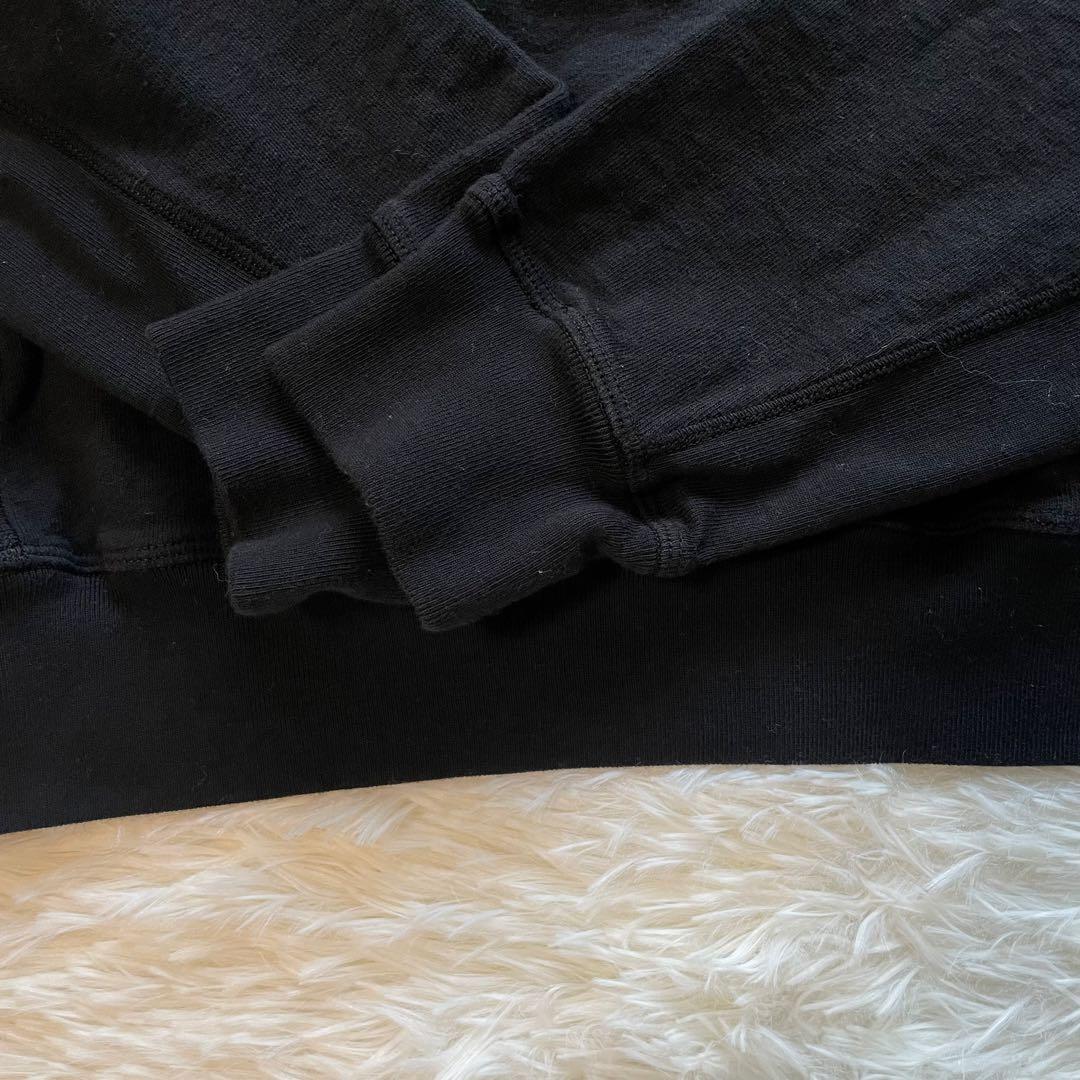 ストーンアイランド stone  スウェット ワッペン M ブラック