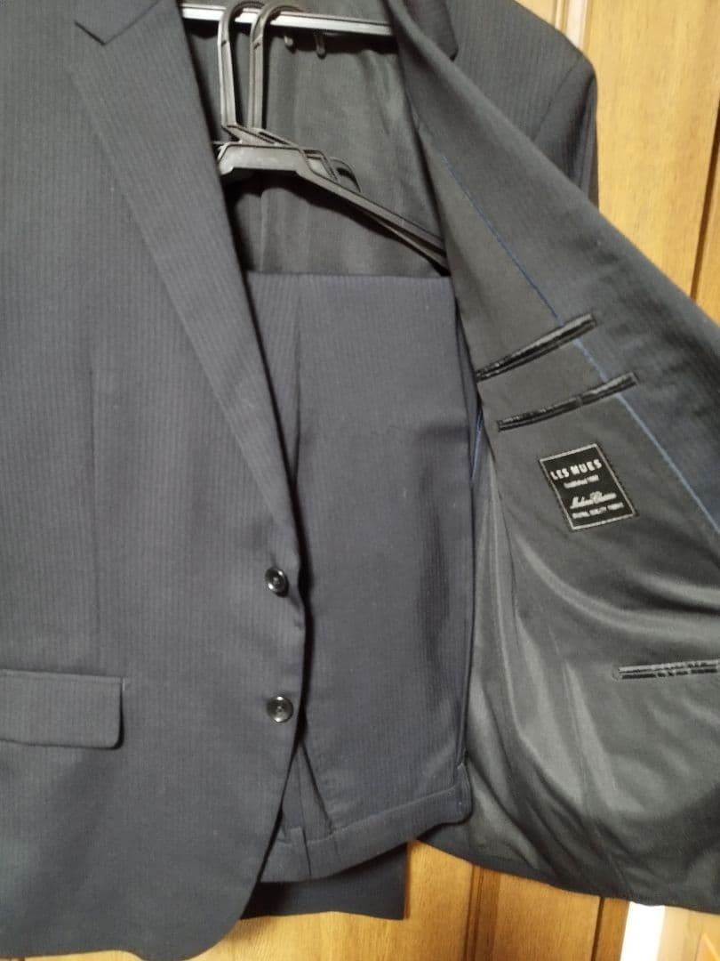 ビジネススーツ　BB7 ツーパンツ　紳士服のアオキ　美品