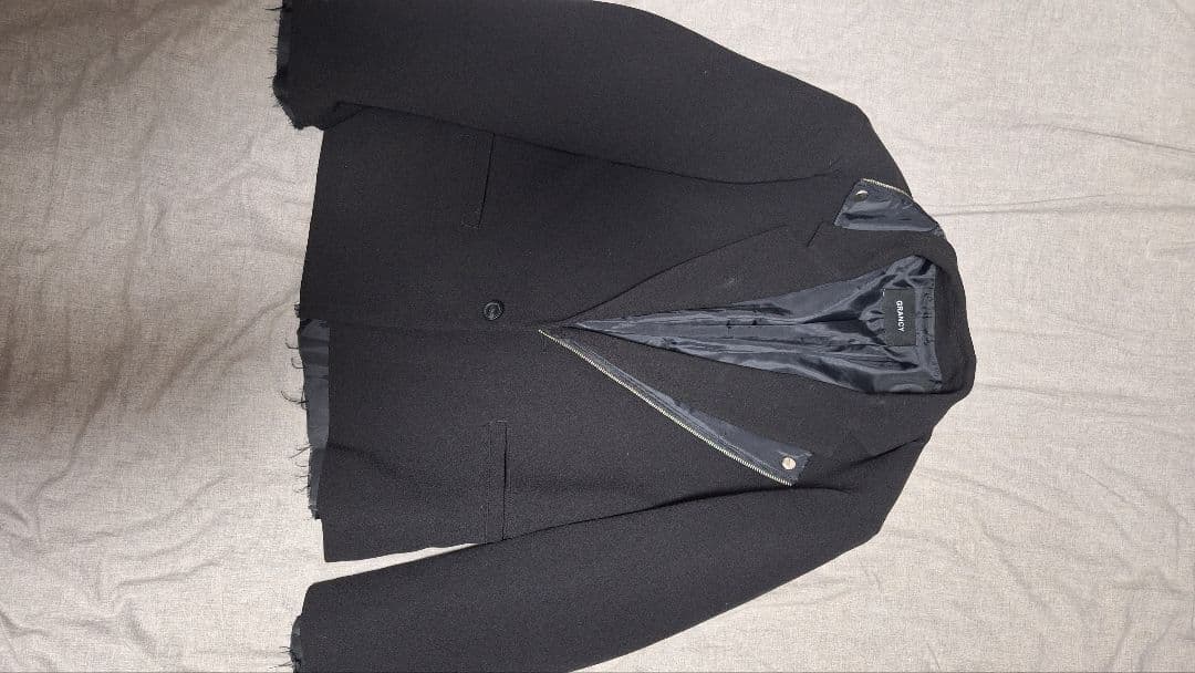 GRANCY リバースレイヤードデザイン　セットアップ　ブラック　サイズS