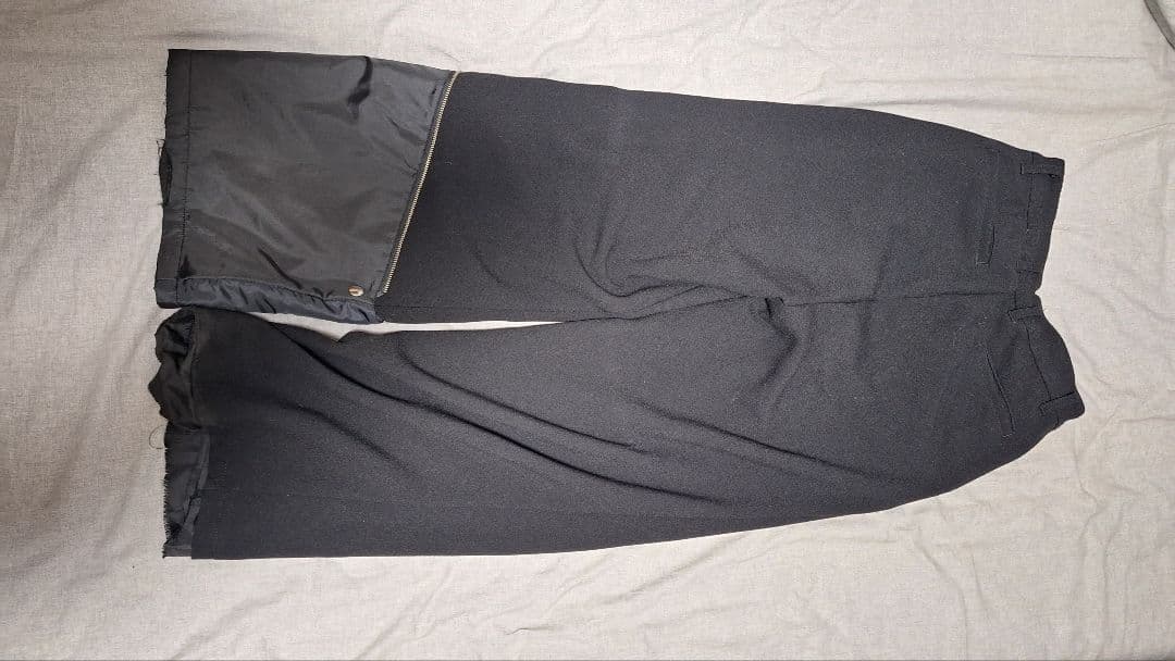 GRANCY リバースレイヤードデザイン　セットアップ　ブラック　サイズS