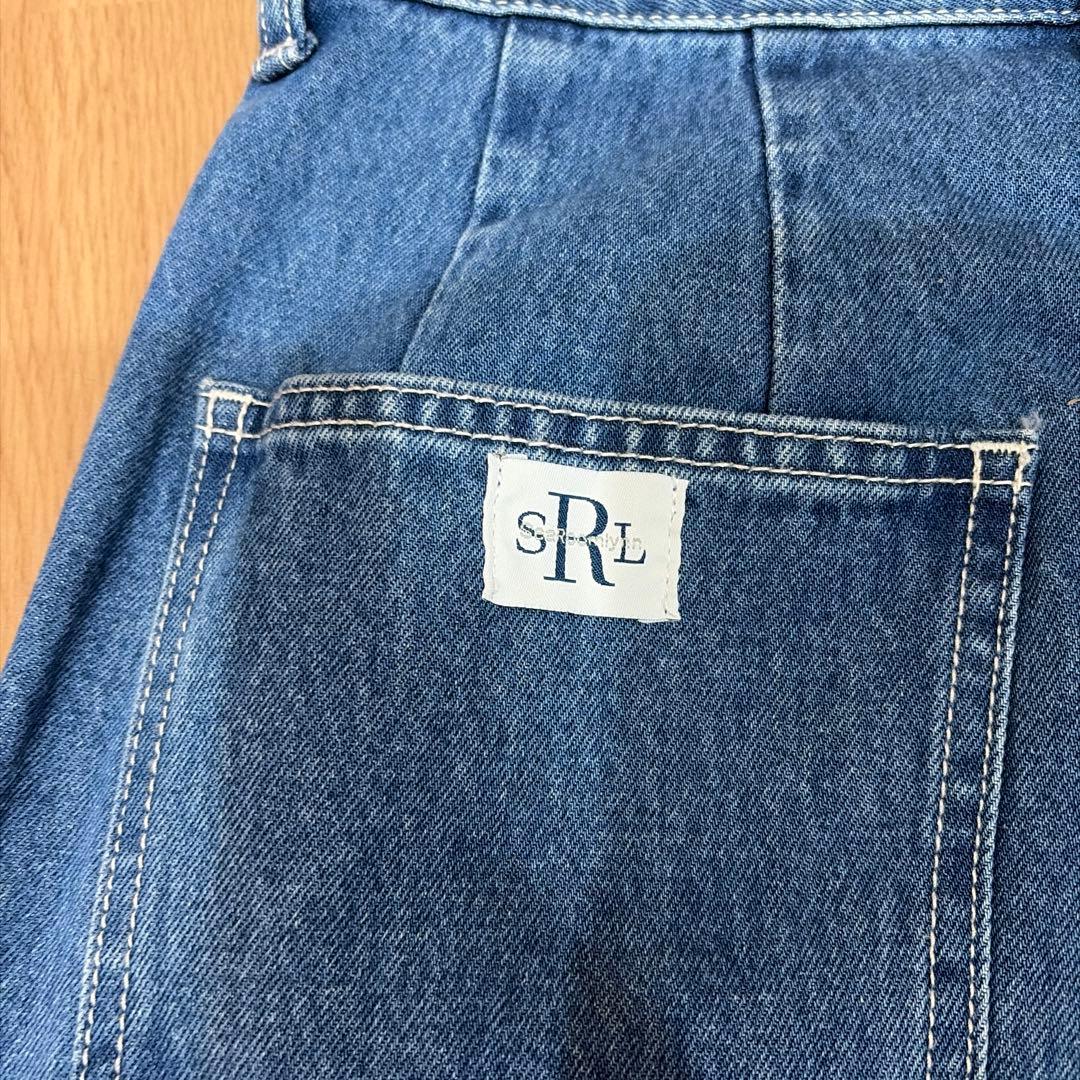 SeaRoomlynn（シールームリン） ワイドカーゴデニムパンツ