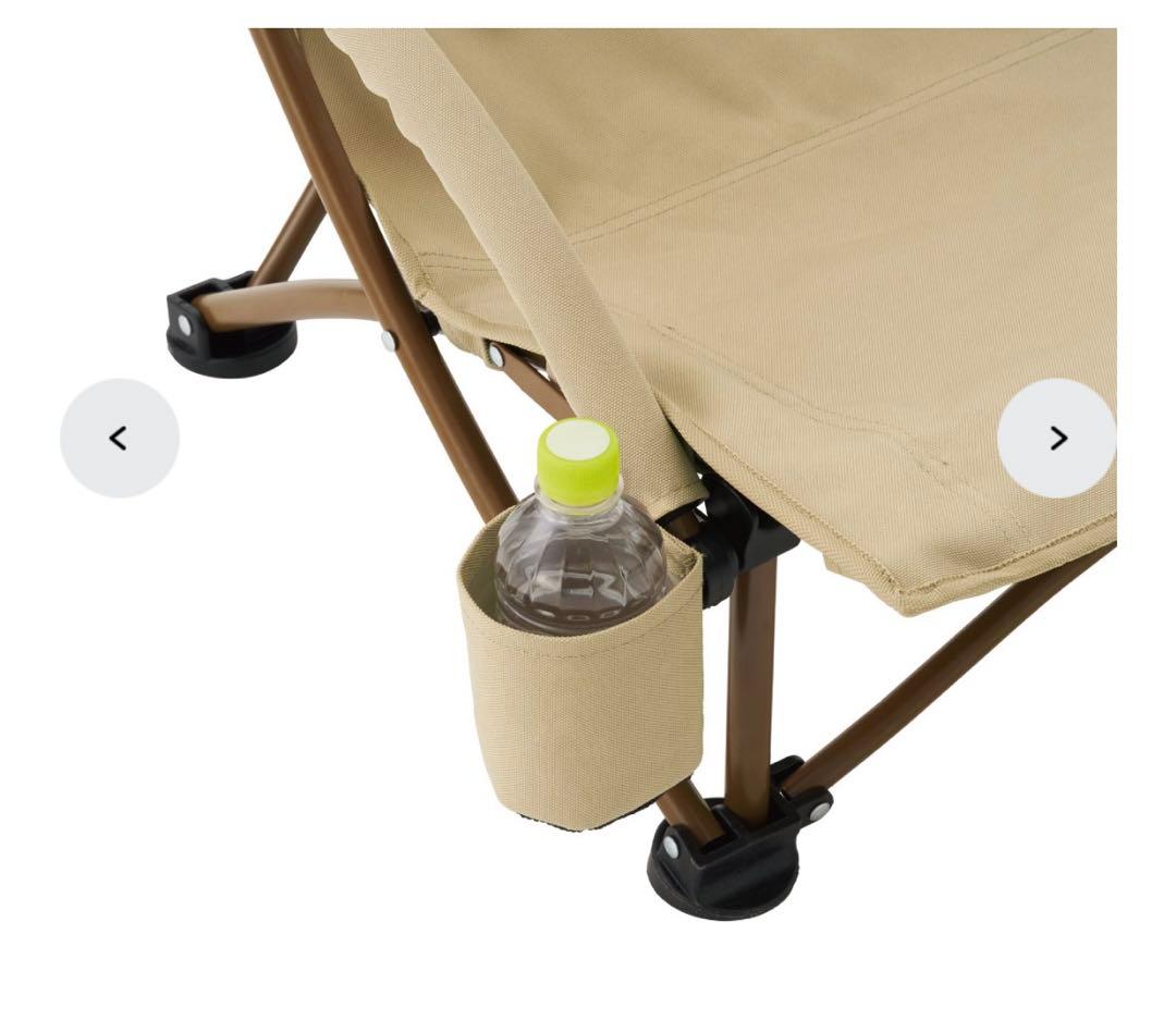 〜1/27値下げ LOGOS あぐらチェア　トラッドキャンバス ポータブル　2脚