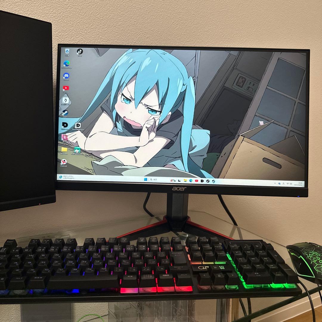 Ryzen 7ミニPC＋キーボード＆マウス＆モニターセット