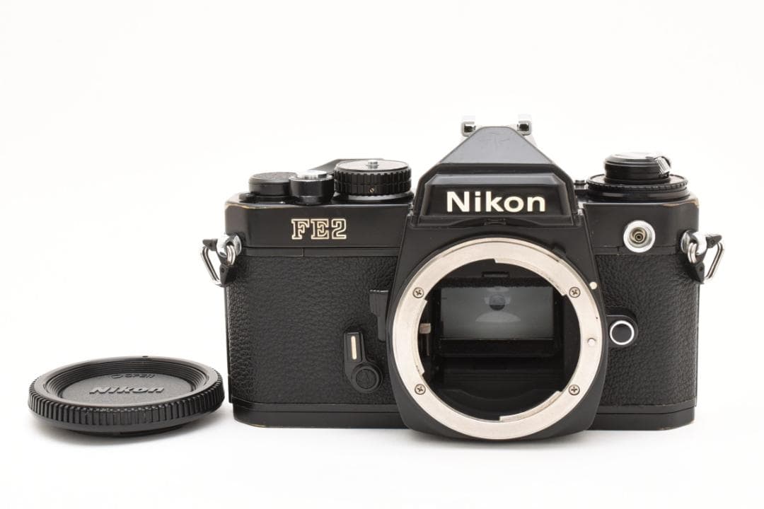 動作良品 NIKON ニコン FE2 ブラック フィルムカメラ M448