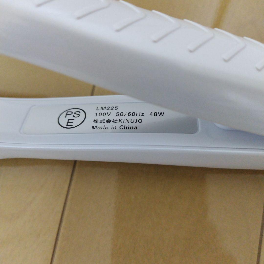 【7回使用】KINUJO　絹女　ストレートアイロン　LM225