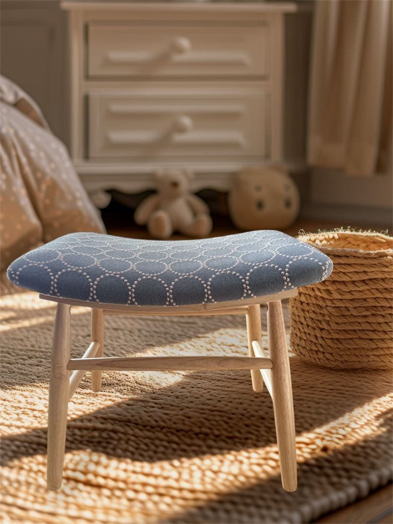 北欧スタイルmina perhonen / ミナペルホネン生地使用スツール　イス