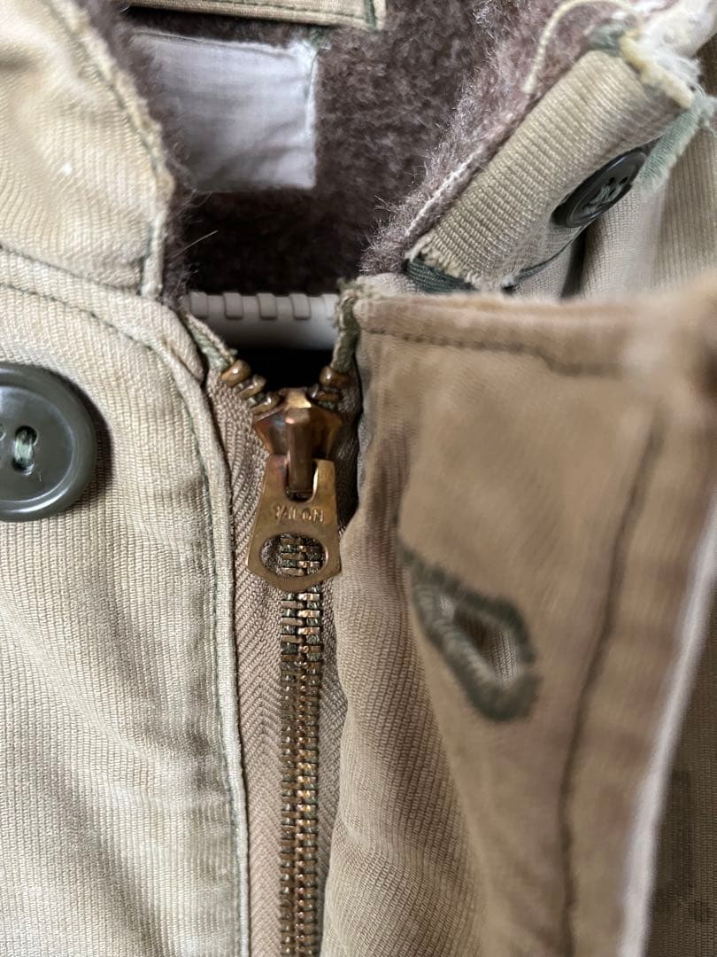 雰囲気抜群　40s 50s USN N1 デッキジャケット 米軍実物　大きめ