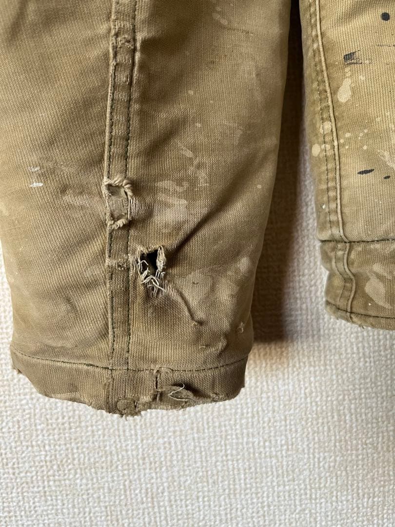 雰囲気抜群　40s 50s USN N1 デッキジャケット 米軍実物　大きめ