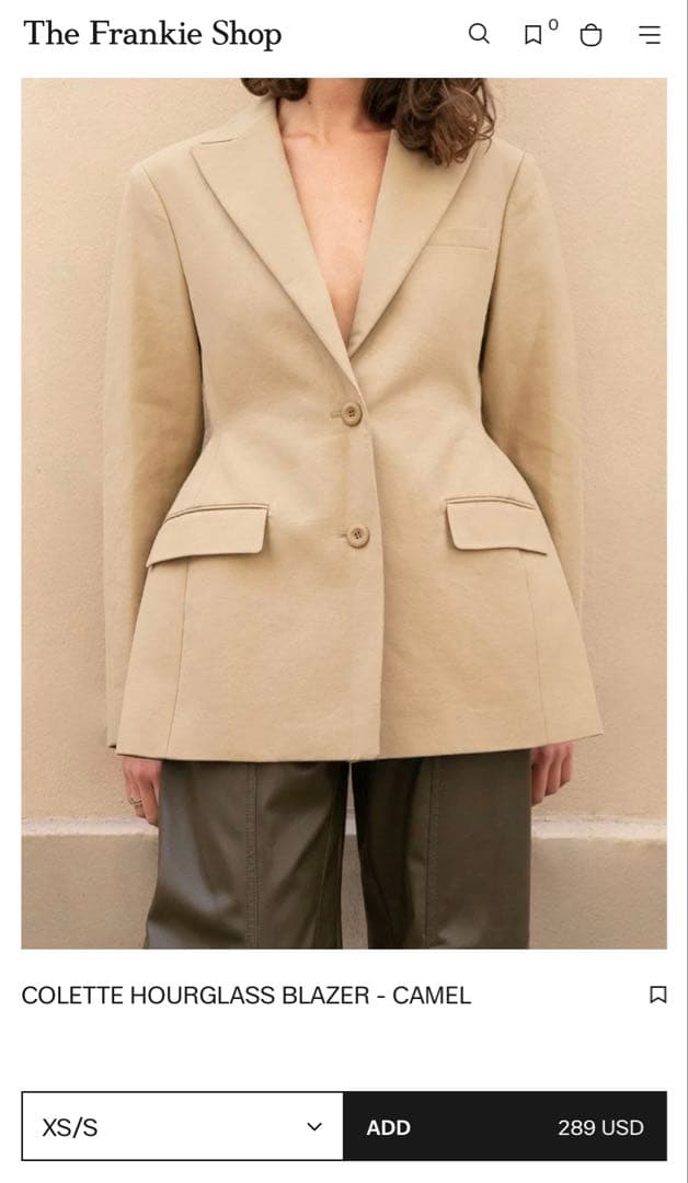 The Frankie Shop BLAZER フランキーショップ ジャケット