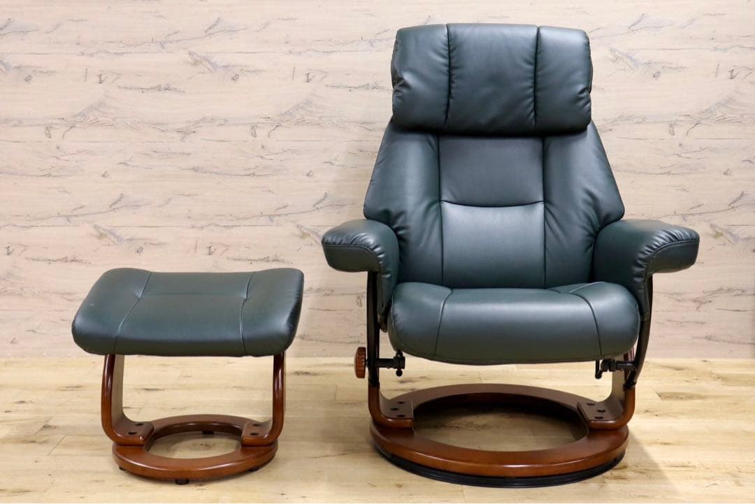 GMIH204○リクライニングチェア オットマンセット パーソナルチェア 1人掛