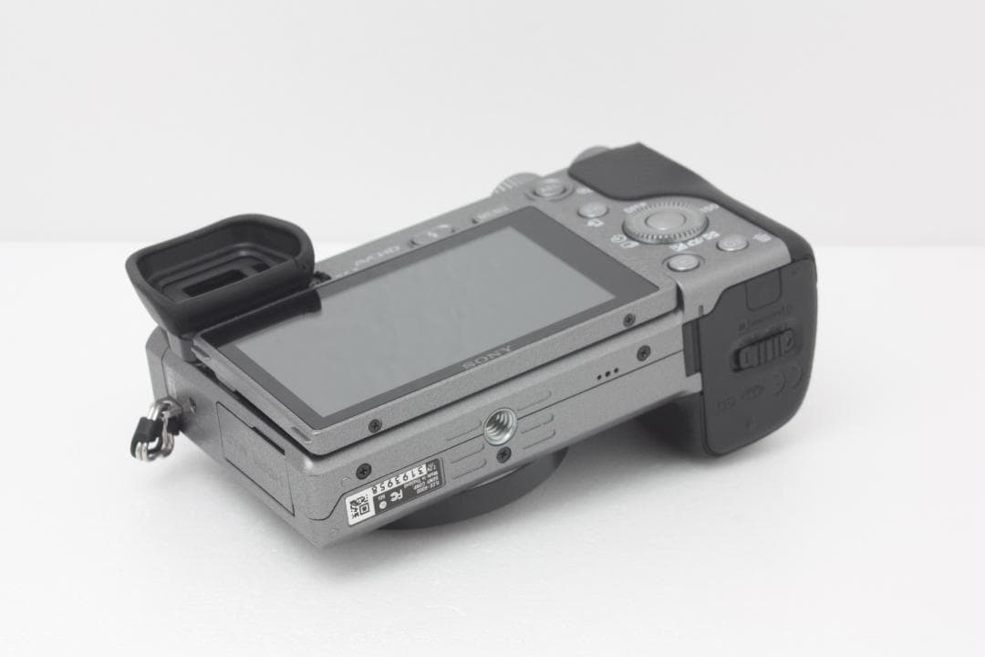 【美品】SONY α6000 ボディ グラファイトグレー 完動品 #350a