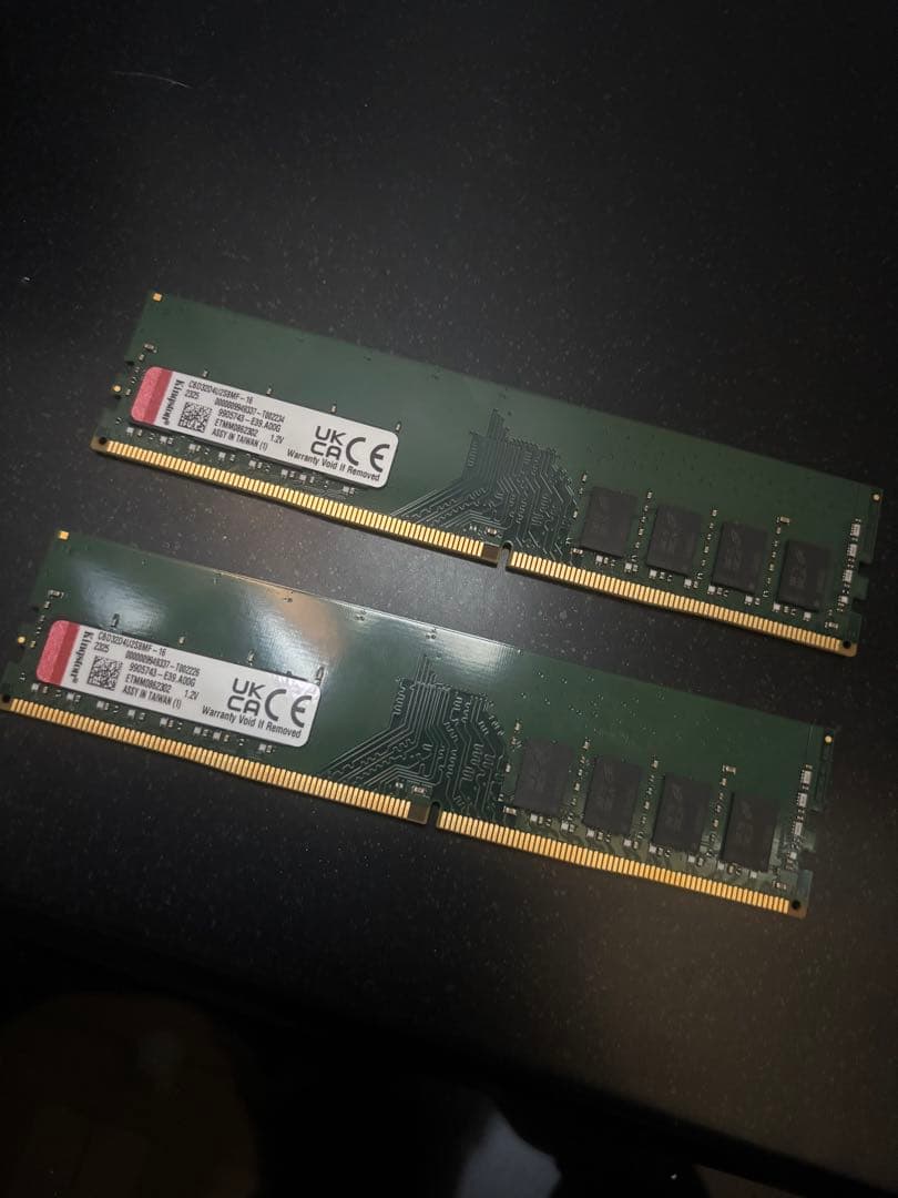 メモリ　16GB（2枚）　32GB 動作未確認　未テスト　未検品