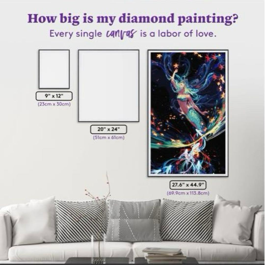 ダイヤモンドアートクラブ　Sea Star Mermaid 　DACキット