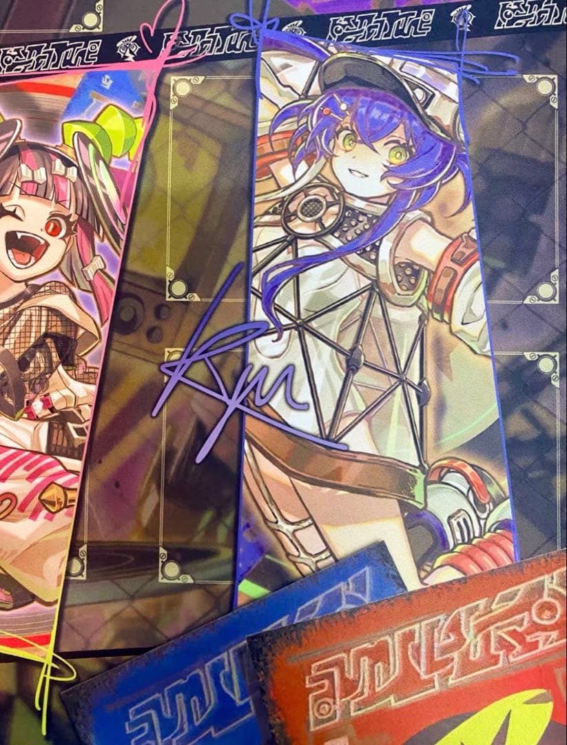 遊戯王　キラーチューン・ミクス　プレイマット　同人　サークル