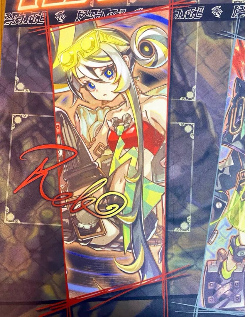 遊戯王　キラーチューン・ミクス　プレイマット　同人　サークル