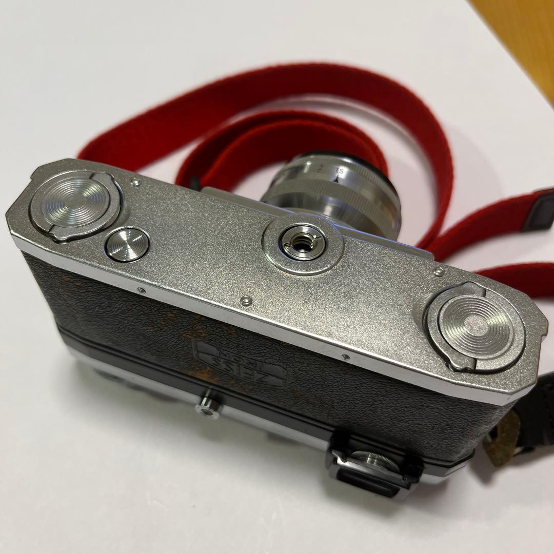 コンタックス Ⅱa Opton Sonnar 1:1.5 50mm ケース付き