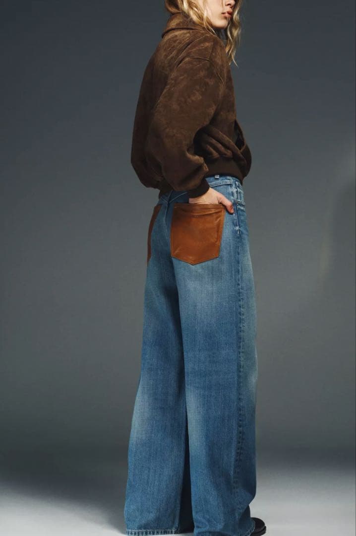 ZARA ザラ　フェイクスエードジャケット　新品、未使用