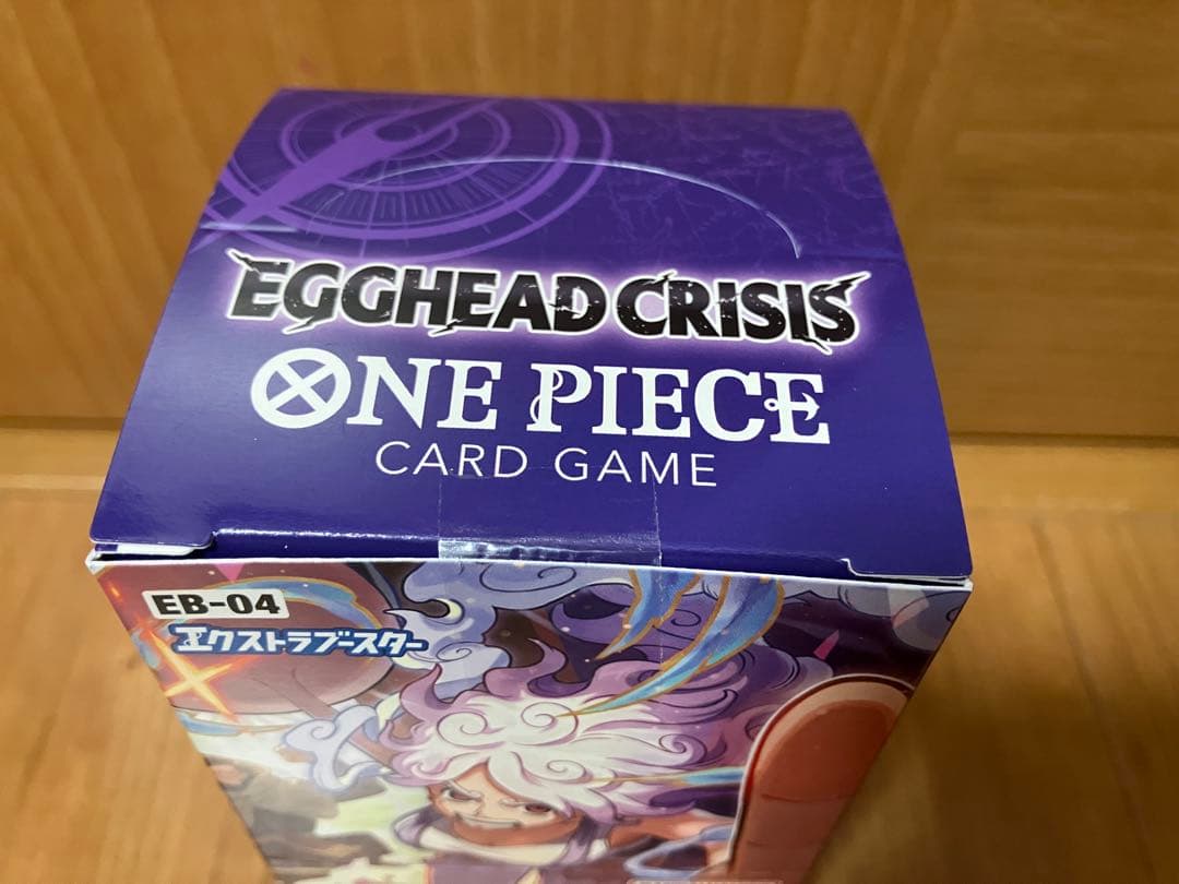ワンピースカード　エッグヘッドクライシス　EB-04 テープ付き　BOX