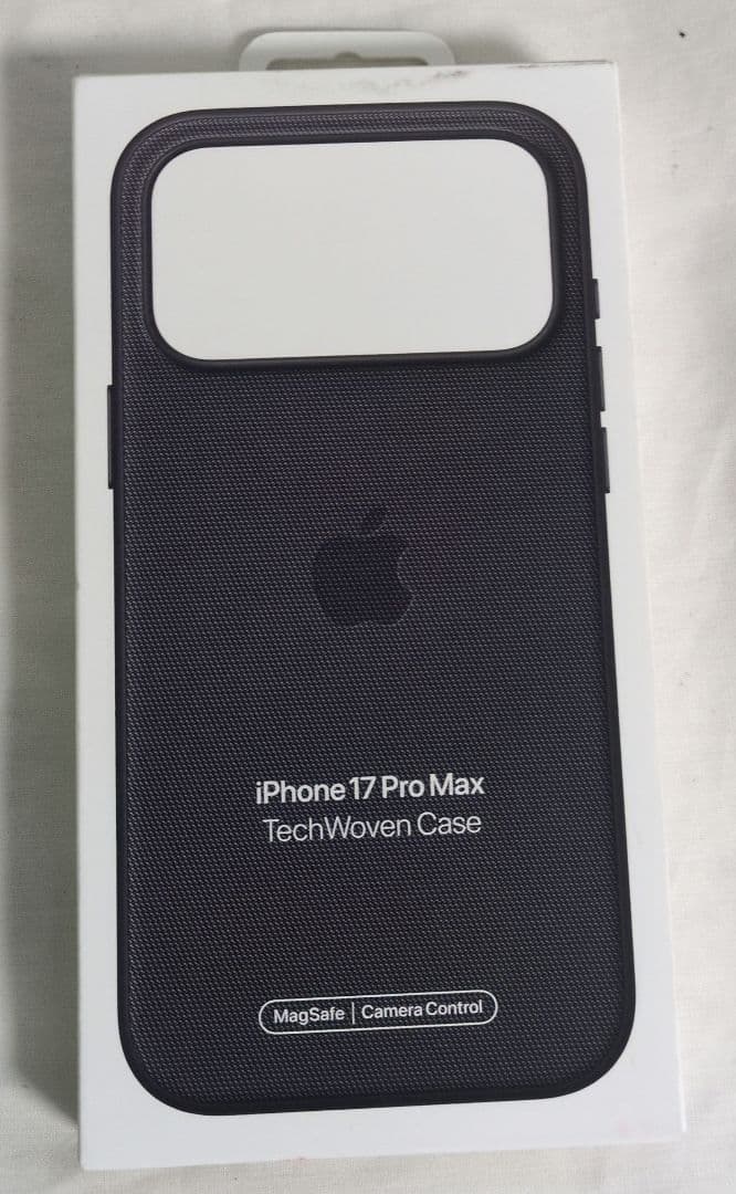 純正　iPhone 17 ProMaxテックウーブンケース値下げ不可