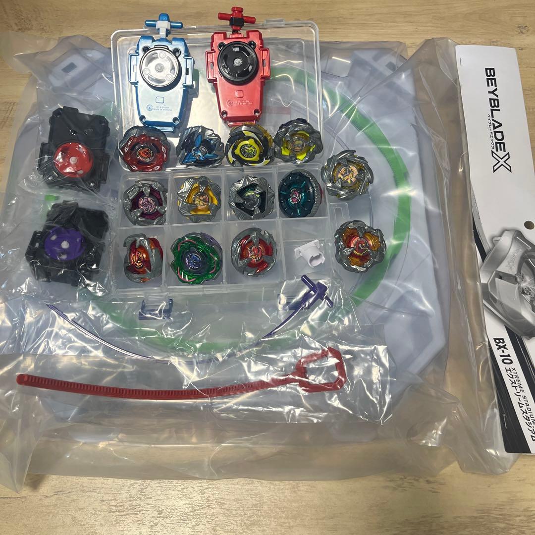 z*z様 ベイブレードX セット 13個+ランチャー＋ヴァイスタイガー4-80L