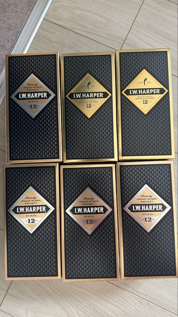 I.W.ハーパー 12年 6本セット