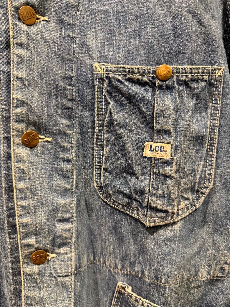 60s Leeリー 91-J denim coverallカバーオール