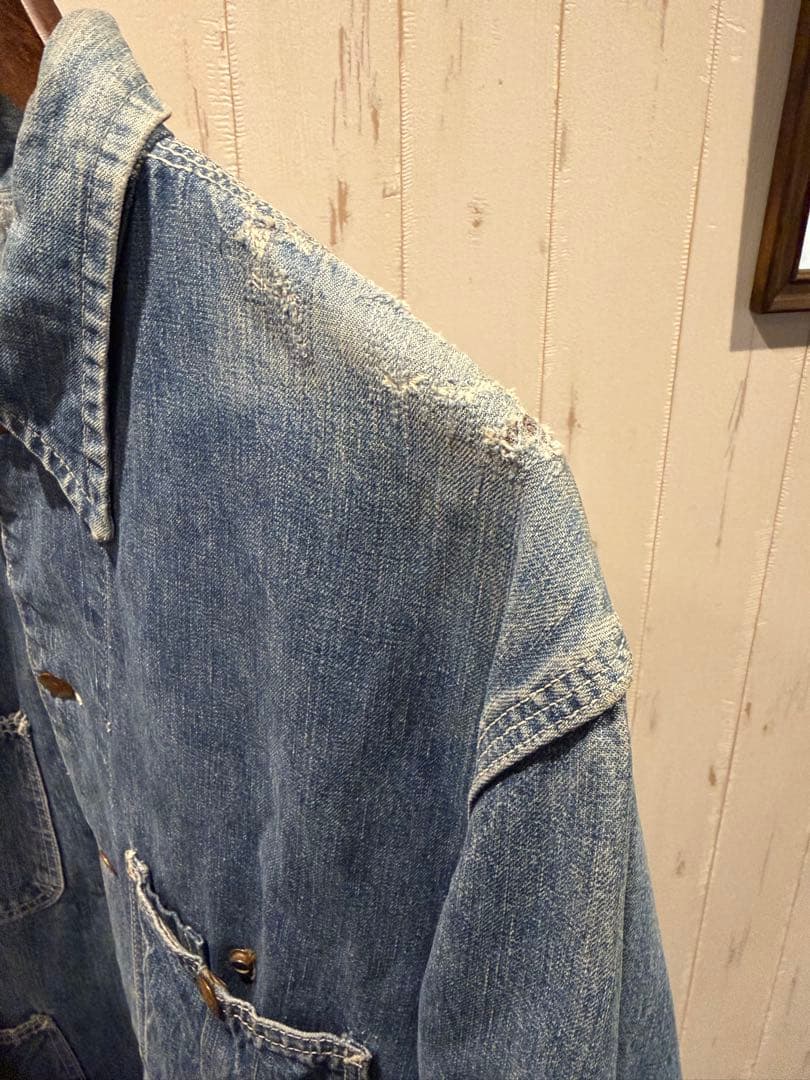 60s Leeリー 91-J denim coverallカバーオール