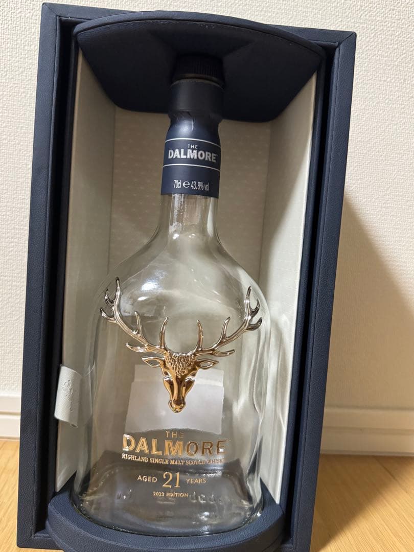 THE DALMORE 21年 モルトウイスキー 700ml 空瓶 未洗净