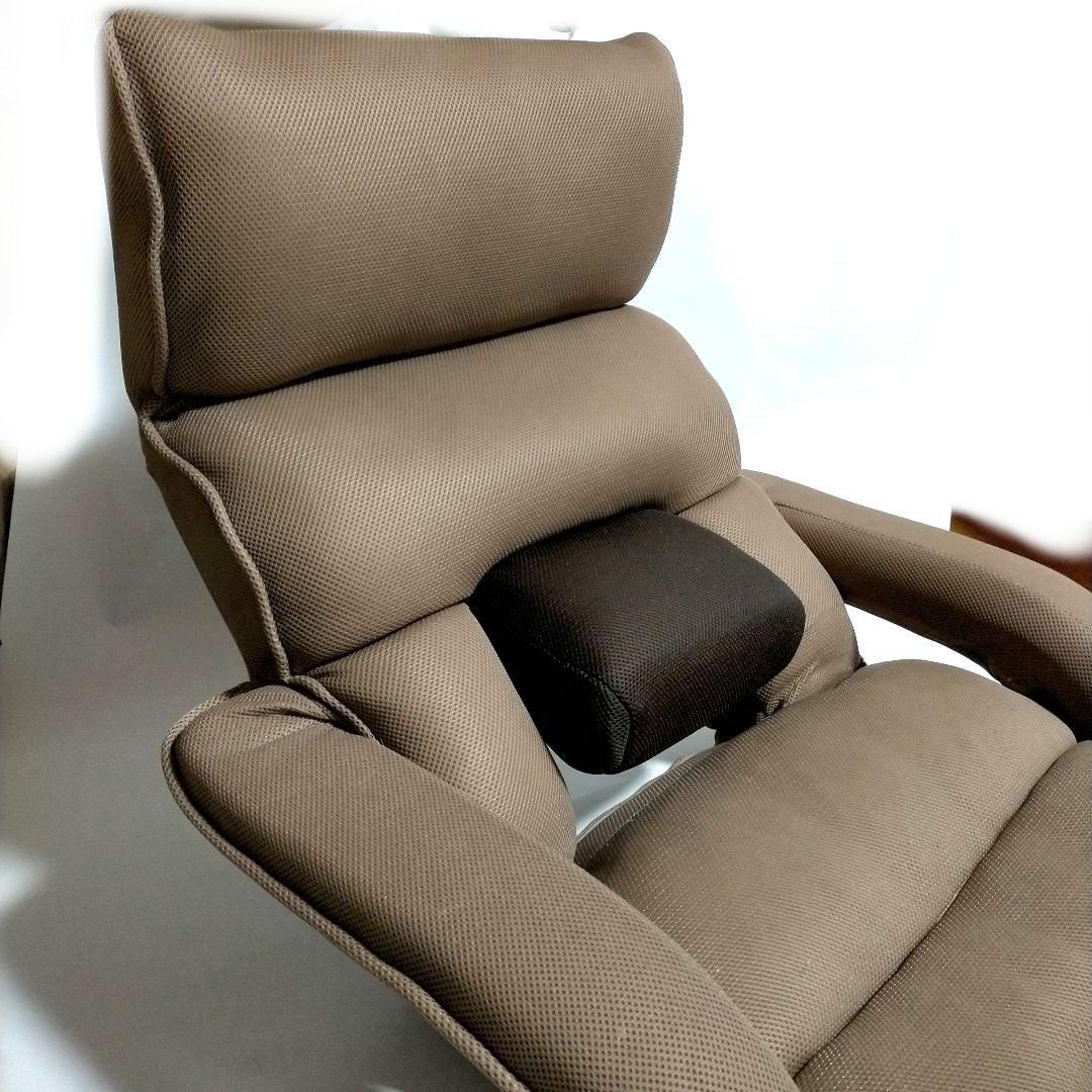 専用カバーあり 腰の神様がくれた座椅子 肘つき 明光ホームテック リクライニング