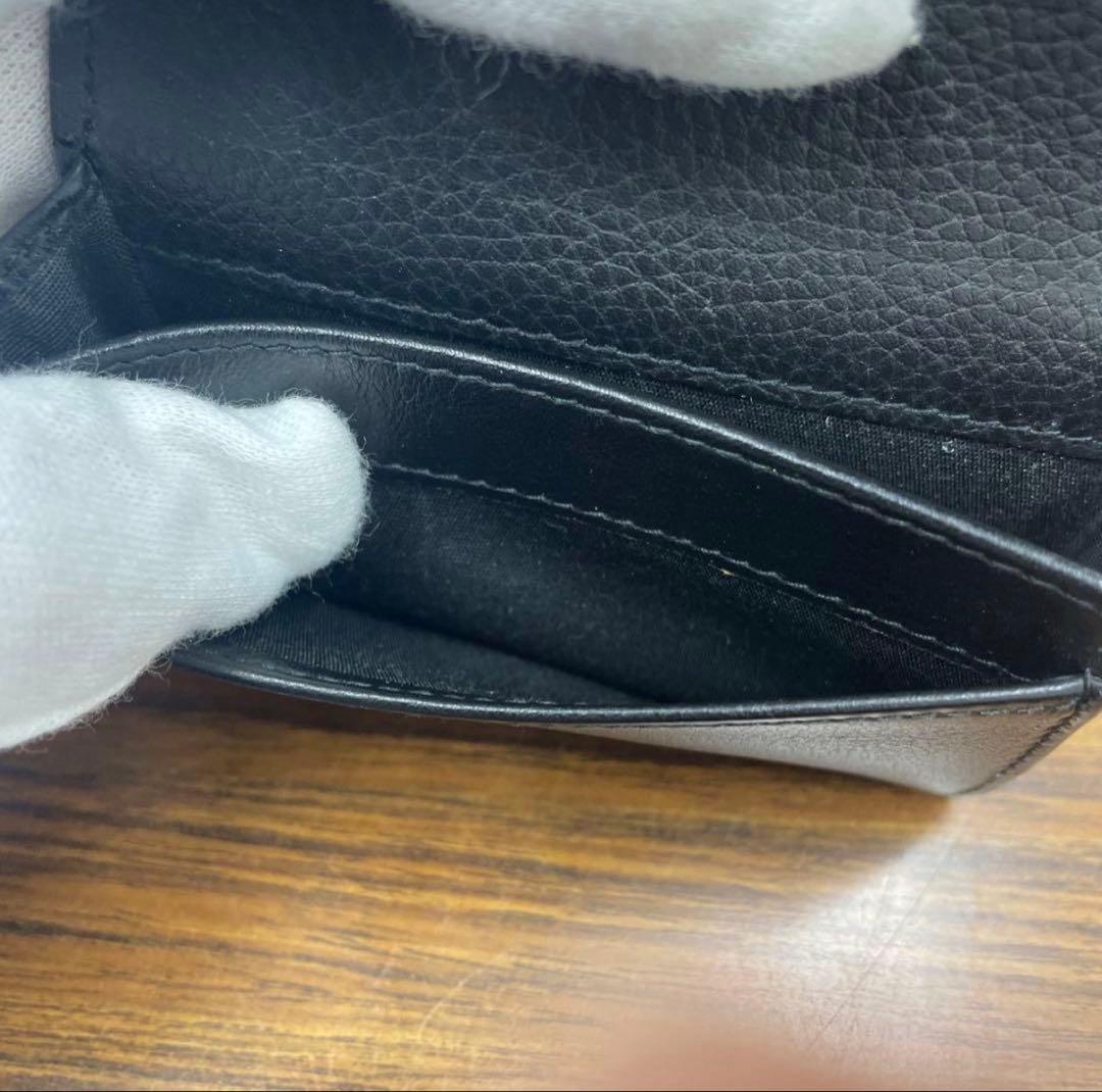 Dior ディオール ブラック 黒 レザー カードケース 名刺入れ
