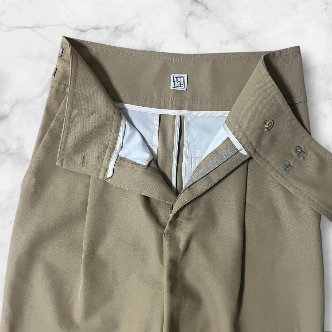 …*様 美品✨TOTEME トーテム タックチノパン テーパードパンツ コクーン