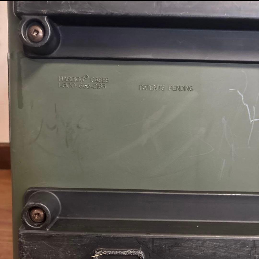 米軍放出品　HARDIGG STORM CASE キャリーケース　ODグリーン