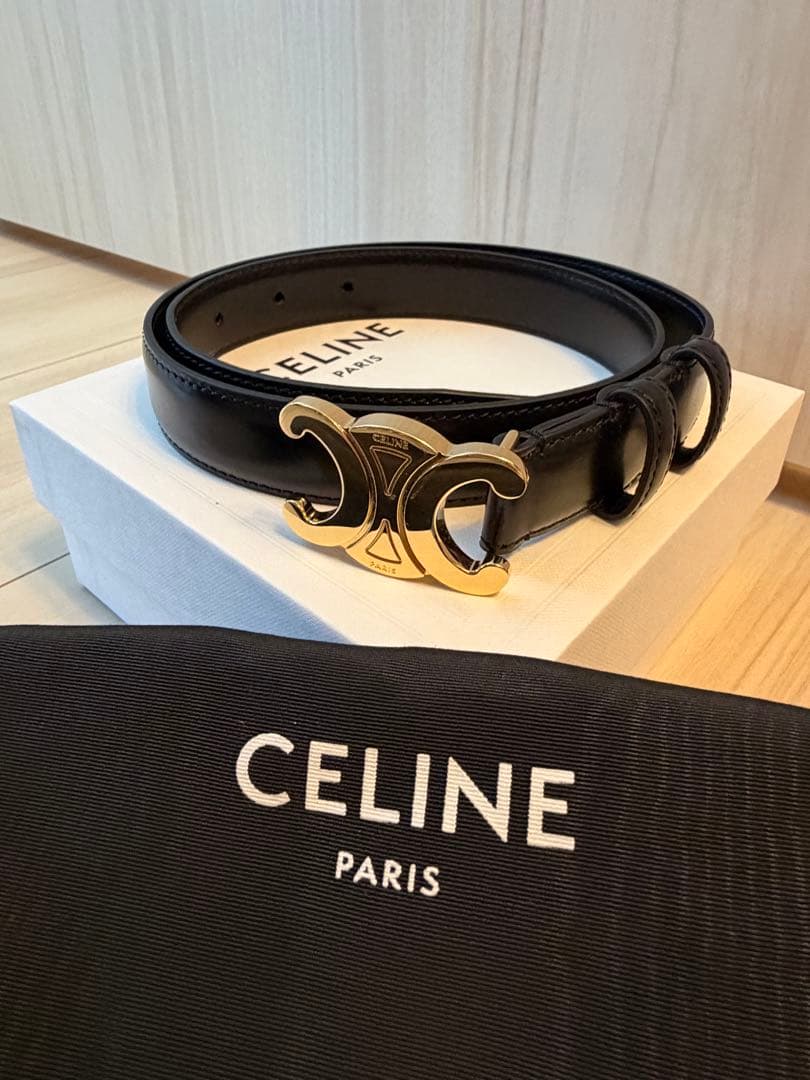 CELINE トリオンフ ベルト25mm