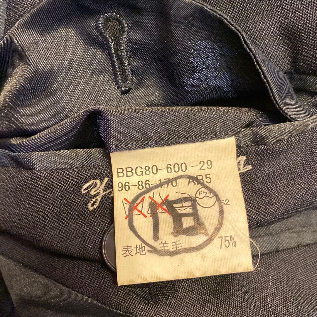 BURBERRY LONDON バーバリー　紺ブレ　金ボタン　スクールジャケット