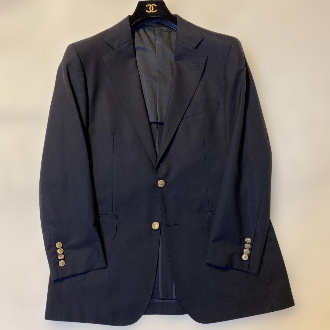 BURBERRY LONDON バーバリー　紺ブレ　金ボタン　スクールジャケット