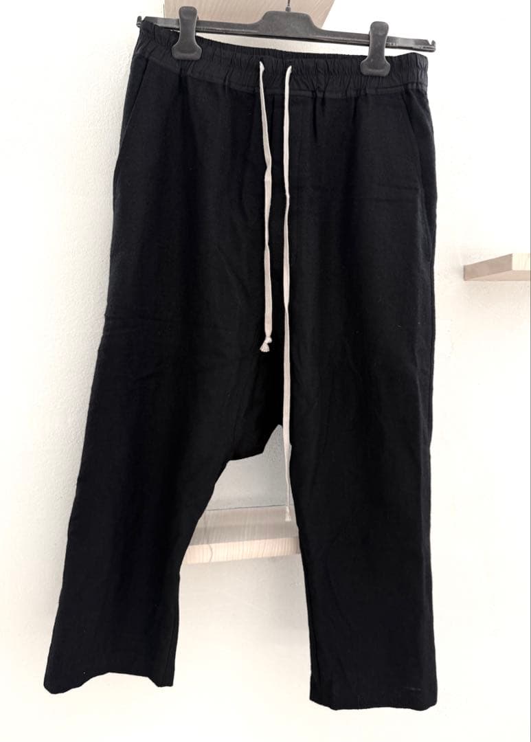 RICK OWENS サルエルパンツ　アルパカ素材