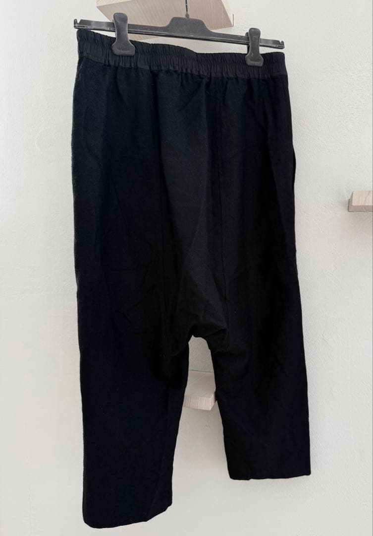 RICK OWENS サルエルパンツ　アルパカ素材