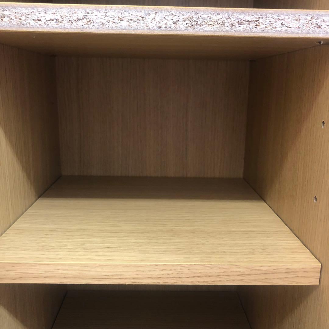 NITORI ニトリ サイドボード ナチュラル 4段チェスト 扉付き z127