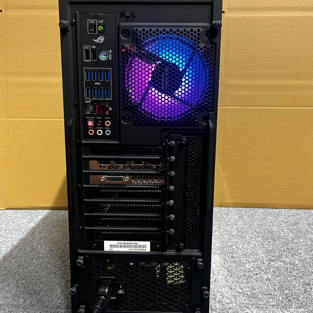 ゲーミングPC Ryzen 7 3700X/GTX1070/16GB/512GB