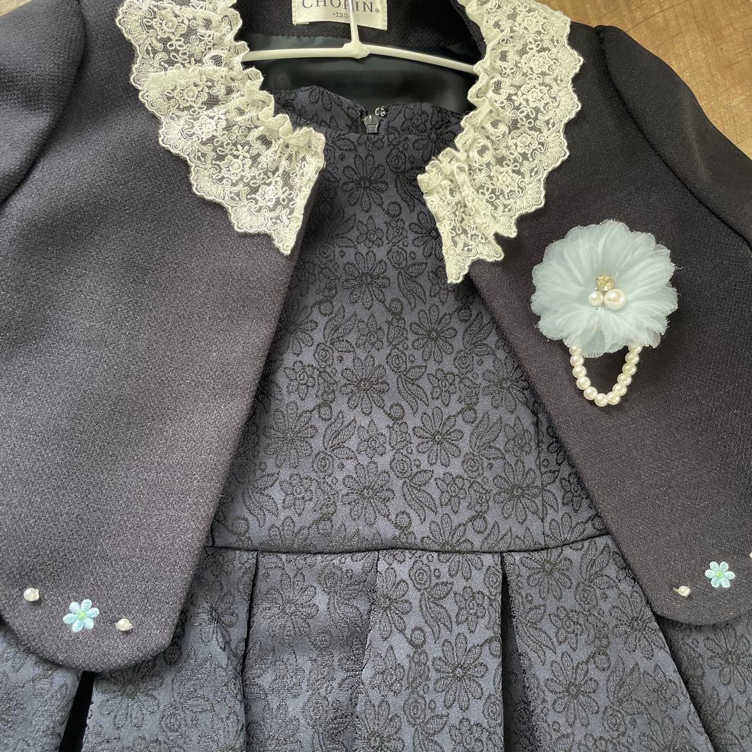 CHOPIN 女の子120 卒園式・入学式フォーマルワンピースセット