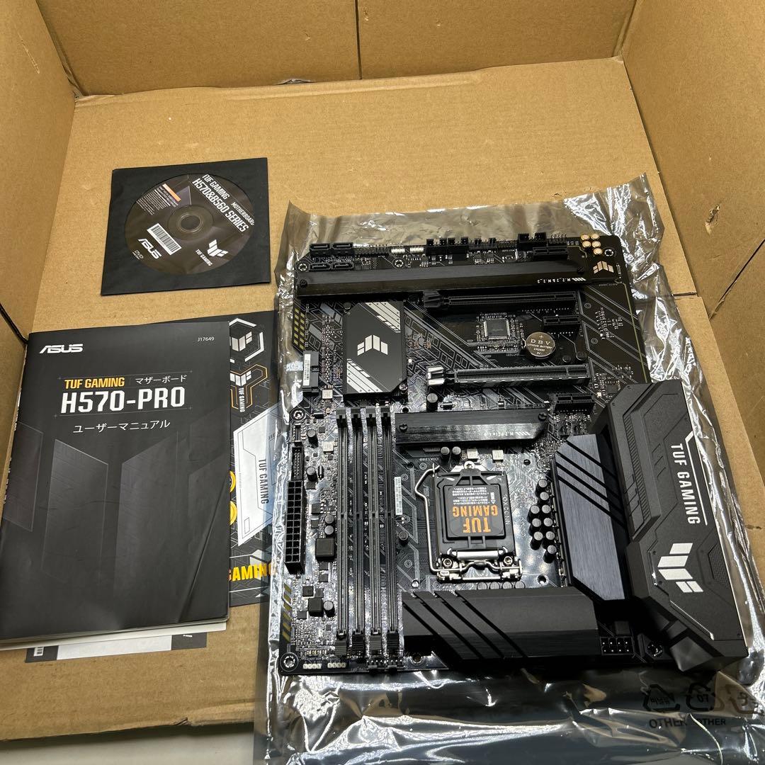 動作未確認　ASUSマザーボード TUF GAMING H570-PRO