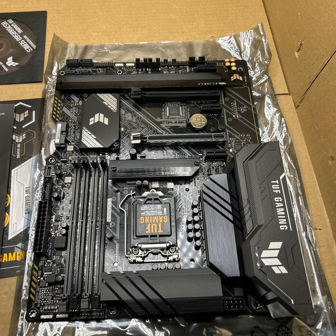 動作未確認　ASUSマザーボード TUF GAMING H570-PRO