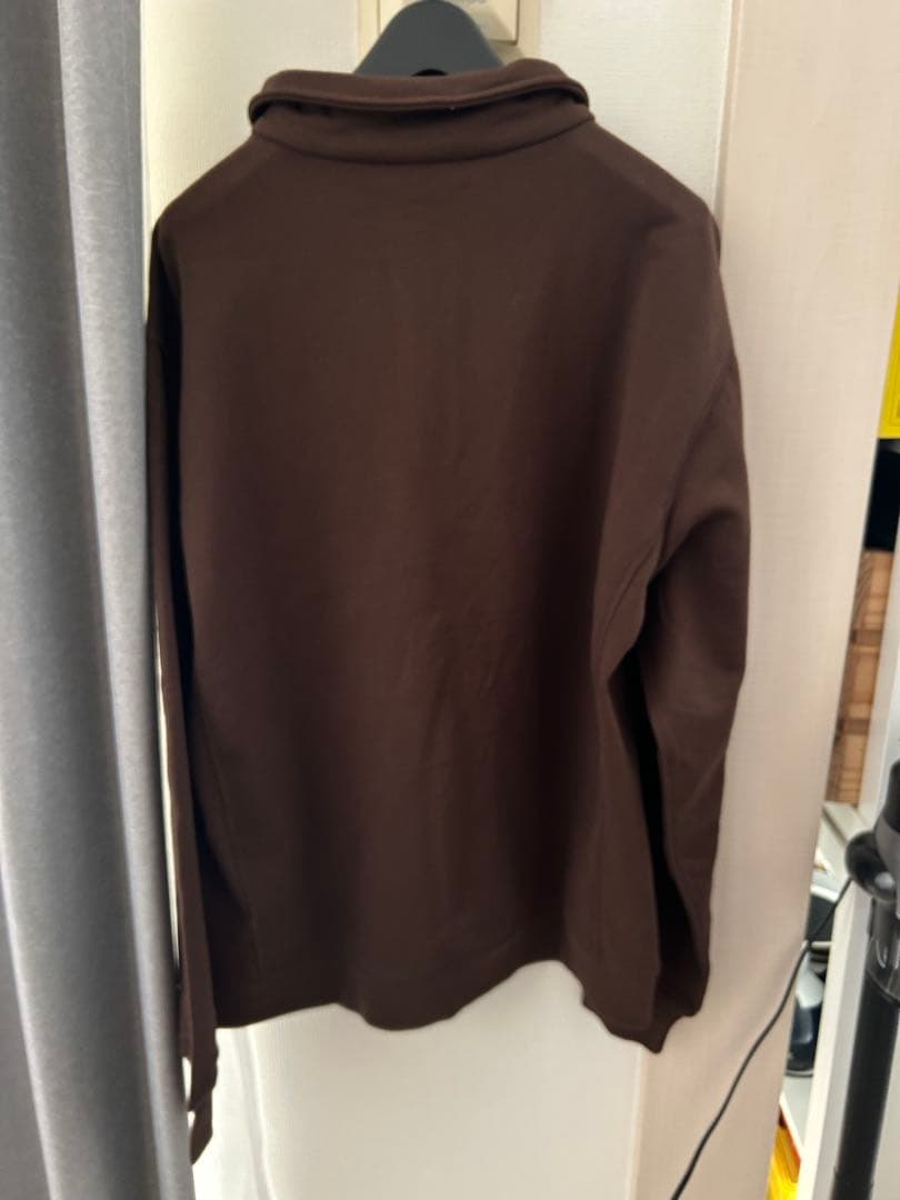 PRADA プラダ　　コットンフリース ポロシャツ　L