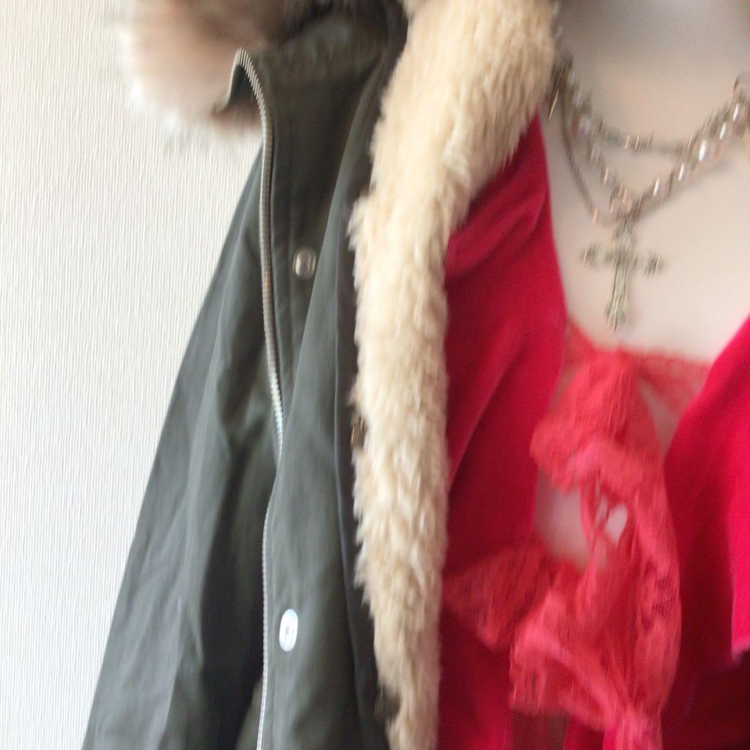 y2k エコファー　グランジフェアリーモッズコート 平成archive 森ガール